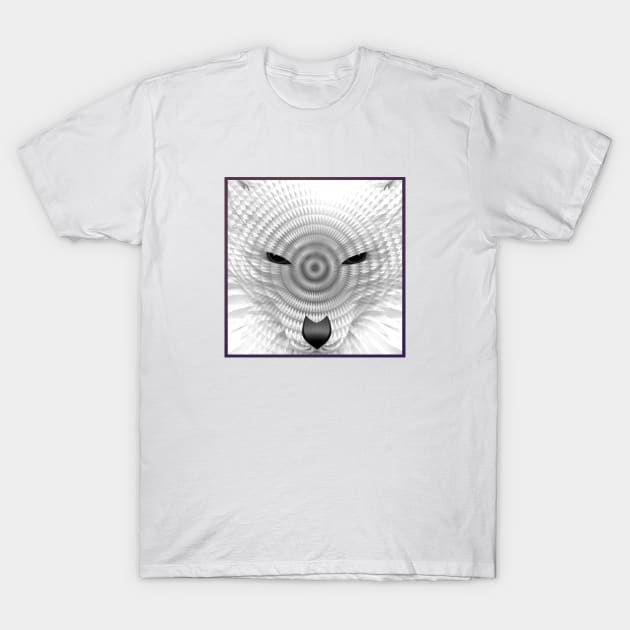 Hypno Wolf T-Shirt by Mazzlo Shop